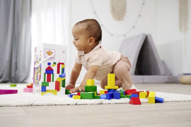Produktbild: EH Bunte Holzbausteine