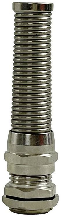 Produktbild: TRU COMPONENTS HX-NZM12 mit Zugentlastung M12 Messing Messing 1St.