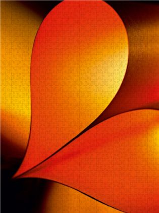Produktbild: CALVENDO Puzzle Ein Motiv aus dem Kalender Farbige Papierb&ouml;gen Schattenspiel | 1000 Teile Lege-Gr&ouml;&szlig;e 64 &times; 48 cm Foto-Puzzle f&uuml;r gl&uuml;ckliche Stunden