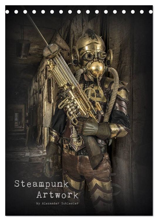 Produktbild: Steampunk Artwork (Tischkalender 2026 DIN A5 hoch), CALVENDO Monatskalender