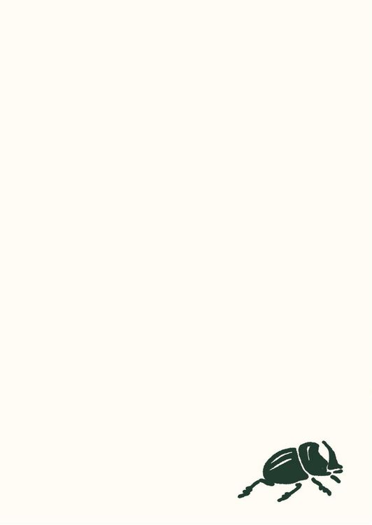 Produktbild: Rhinoceros Beetle Notepad