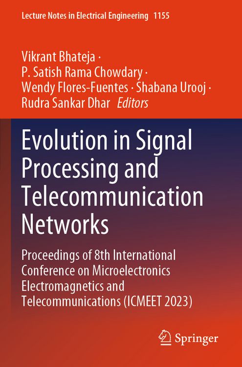 Produktbild: Evolution in Signal Processing and Telecommunication Networks