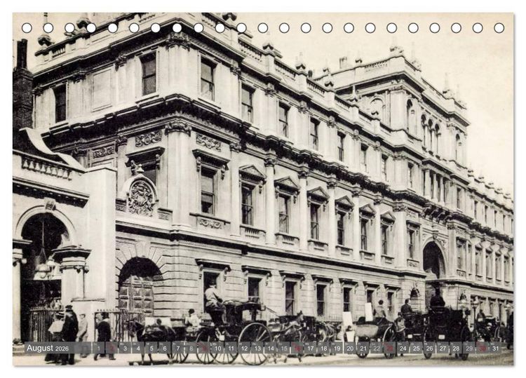 Produktbild: Sch&ouml;nes altes London in historischen Bildern (Tischkalender 2026 DIN A5 quer), CALVENDO Monatskalender