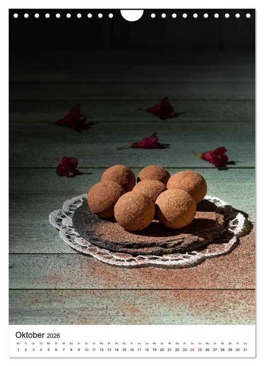 Produktbild: Leckereien - Food art (Wandkalender 2026 DIN A4 hoch), CALVENDO Monatskalender