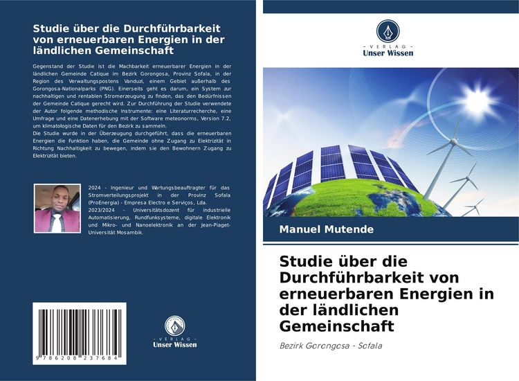 Produktbild: Studie &uuml;ber die Durchf&uuml;hrbarkeit von erneuerbaren Energien in der l&auml;ndlichen Gemeinschaft