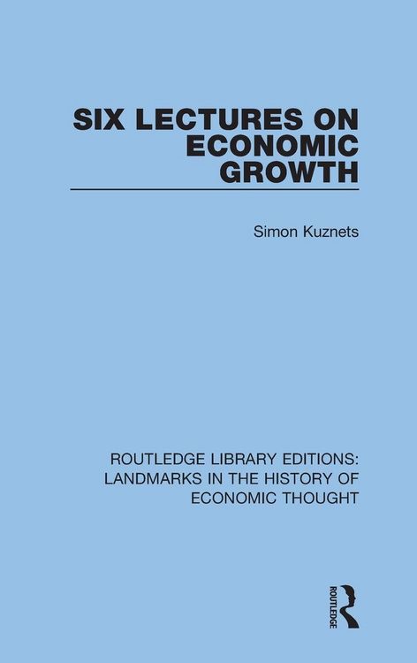 Produktbild: Six Lectures on Economic Growth