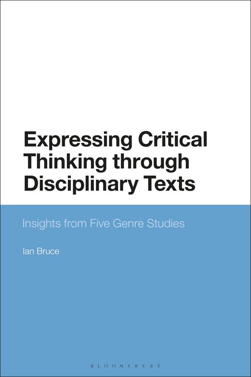 Produktbild: Expressing Critical Thinking through Disciplinary Texts