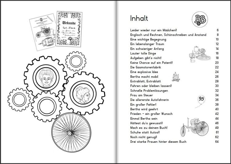 Produktbild: Bertha Benz - Die erste Autofahrerin