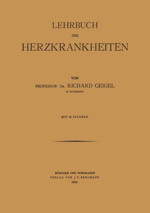 Produktbild: Lehrbuch der Herzkrankheiten