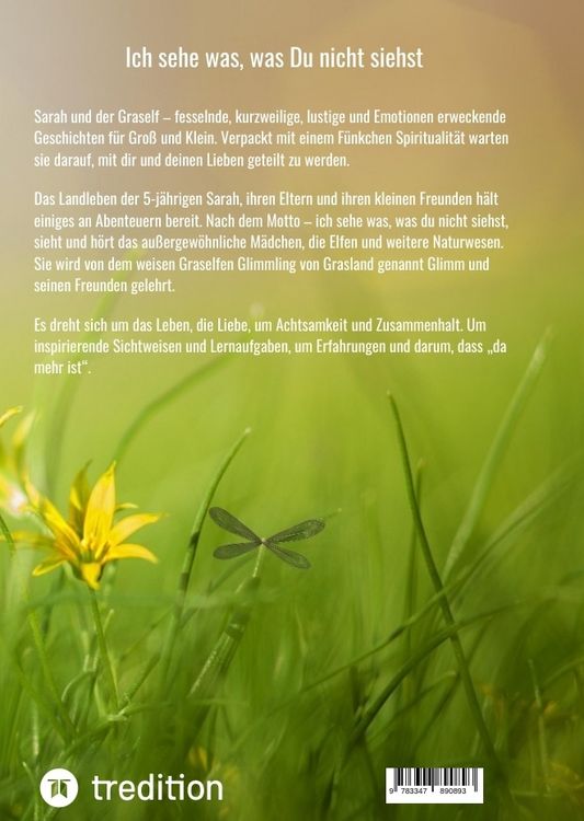 Produktbild: Sarah und der Graself - Vorlesebuch - ein Buch f&uuml;r Gro&szlig; und Klein.