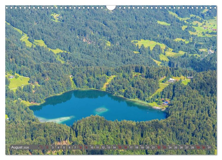 Produktbild: Sch&ouml;ne Wanderungen um Oberstdorf (Wandkalender 2026 DIN A3 quer), CALVENDO Monatskalender