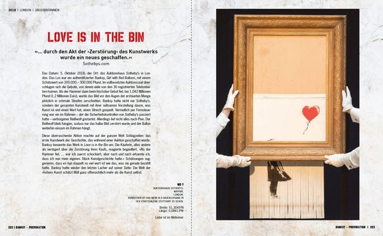 Banksy Provokation
