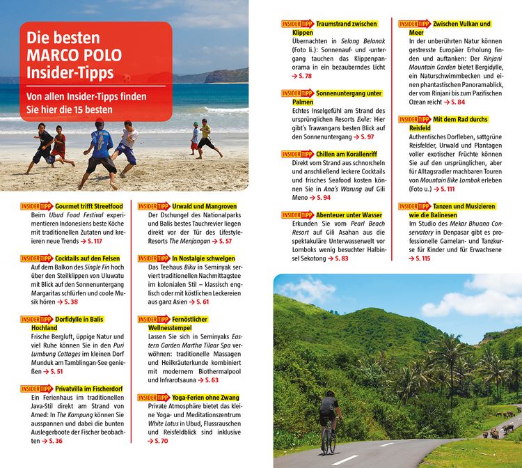 Produktbild: MARCO POLO Reisef&uuml;hrer Bali, Lombok, Gilis