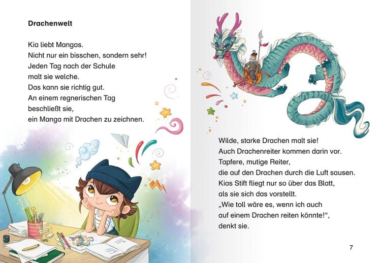 Produktbild: Leserabe 2. Lesestufe - Kia und der Manga-Drache