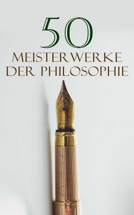 Produktbild: 50 Meisterwerke der Philosophie
