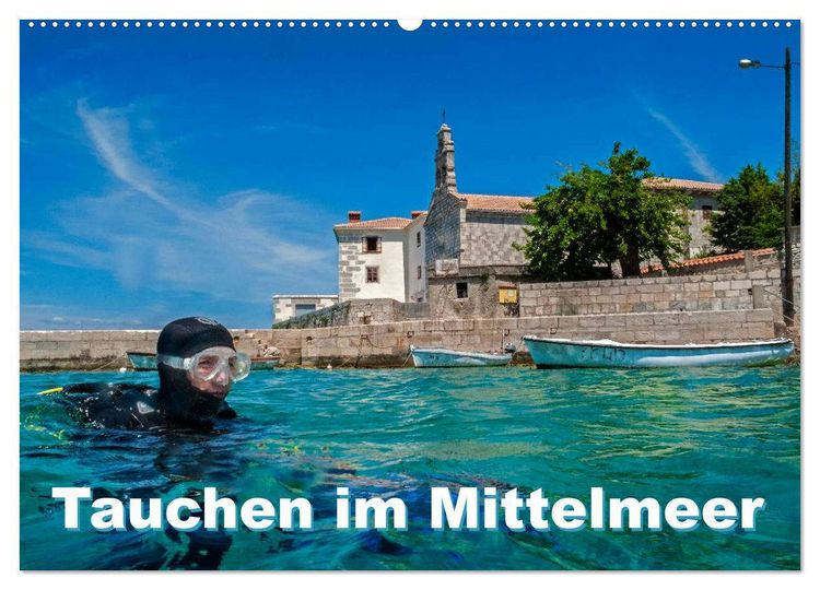 Produktbild: Tauchen im Mittelmeer (Wandkalender 2026 DIN A2 quer), CALVENDO Monatskalender