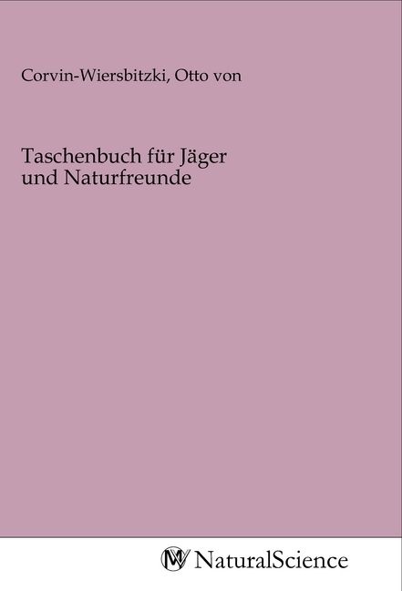 Produktbild: Taschenbuch f&uuml;r J&auml;ger und Naturfreunde