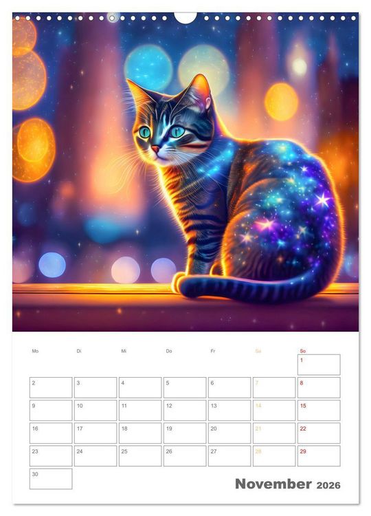 Produktbild: Liebenswerte Hunde und Katzen (Wandkalender 2026 DIN A3 hoch), CALVENDO Monatskalender