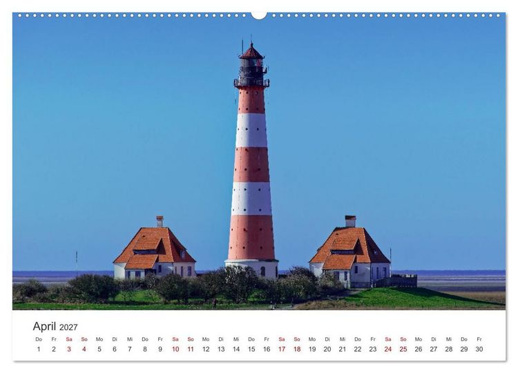 Produktbild: Schutzgebiet Wattenmeer (hochwertiger Premium Wandkalender 2027 DIN A2 quer), Kunstdruck in Hochglanz