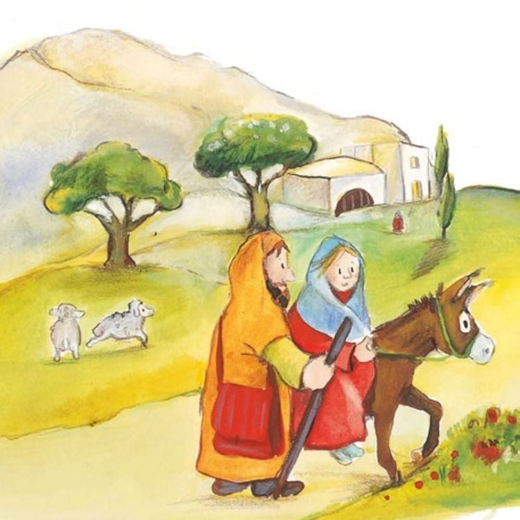 Produktbild: Jesus wird geboren. Mini-Bilderbuch.