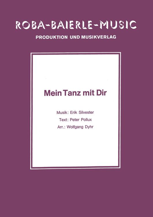 Produktbild: Mein Tanz mit dir