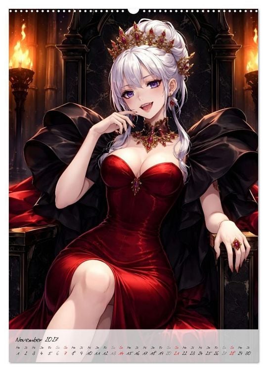 Produktbild: Vampire Couture (hochwertiger Premium Wandkalender 2027 DIN A2 hoch), Kunstdruck in Hochglanz