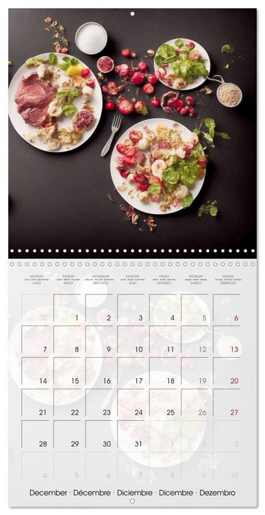 Produktbild: Taste journey (Wall Calendar 2026 12 &times; 12 Inch) CALVENDO 12 Month Wall Calendar