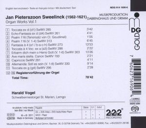Produktbild: Orgelwerke Vol.1