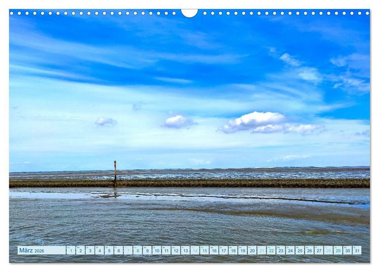 Produktbild: Beach Light Inspiration (Wandkalender 2026 DIN A3 quer), CALVENDO Monatskalender