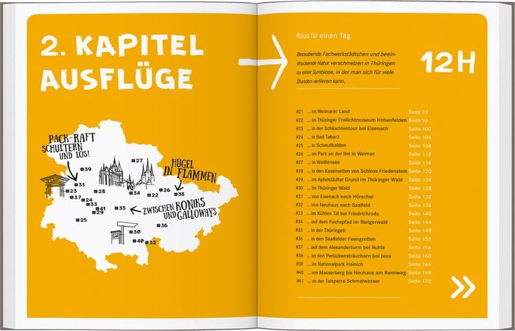 Produktbild: 52 kleine & große Eskapaden Erfurt und Thüringer Wald