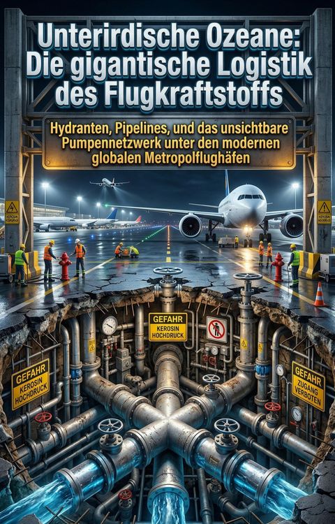 Produktbild: Unterirdische Ozeane: Die gigantische Logistik des Flugkraftstoffs