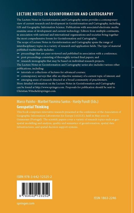 Produktbild: Geospatial Thinking