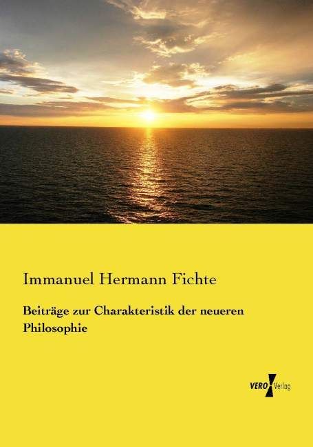 Produktbild: Beitr&auml;ge zur Charakteristik der neueren Philosophie
