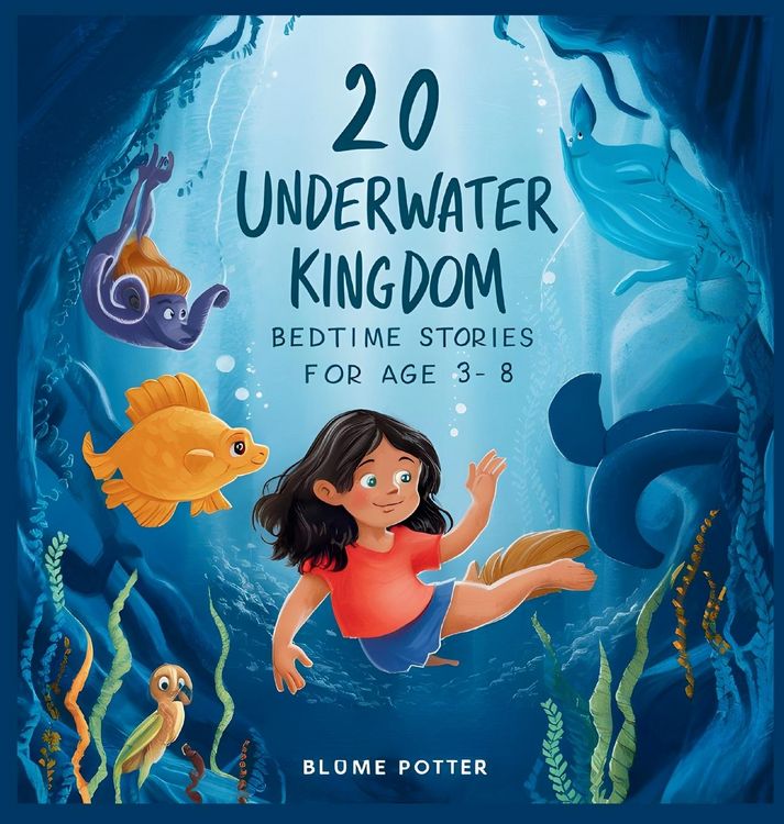 Produktbild: 20 Underwater Kingdom Bedtime Stories For Kids Age 3 - 8