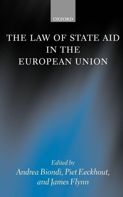 Produktbild: The Law of State Aid in the European Union