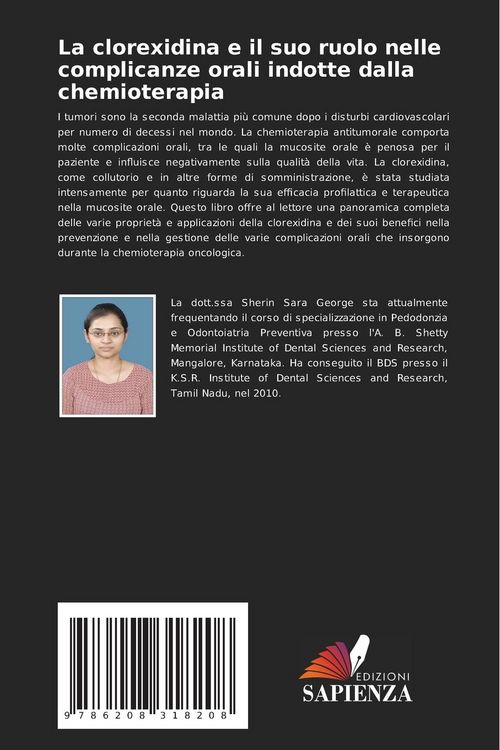 Produktbild: La clorexidina e il suo ruolo nelle complicanze orali indotte dalla chemioterapia