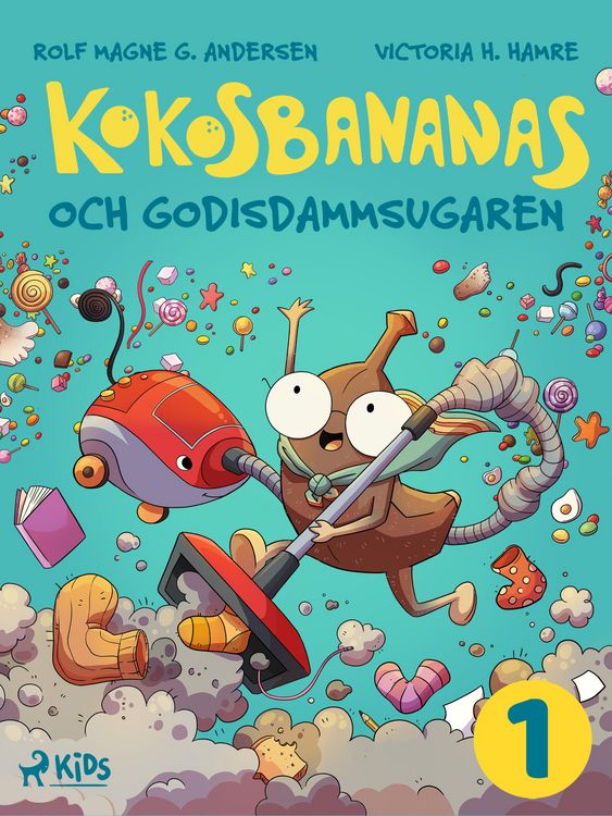 Produktbild: Kokosbananas och godisdammsugaren