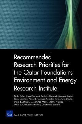 Produktbild: Recommended Research Priorities for the Qatar Foundation's Environment and Energy Research Institute