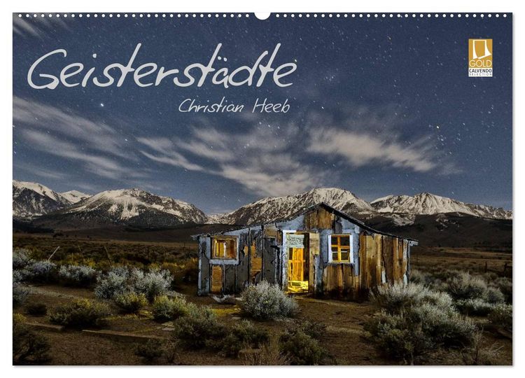 Produktbild: Geisterst&auml;dte Christian Heeb (Wandkalender 2026 DIN A2 quer), CALVENDO Monatskalender