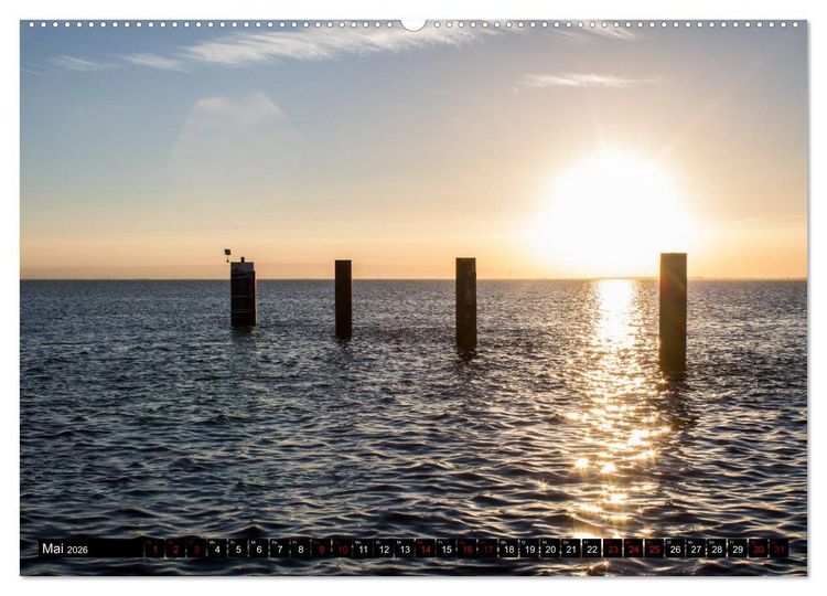 Produktbild: Nordseeinsel Pellworm 2026 (hochwertiger Premium Wandkalender 2026 DIN A2 quer), Kunstdruck in Hochglanz