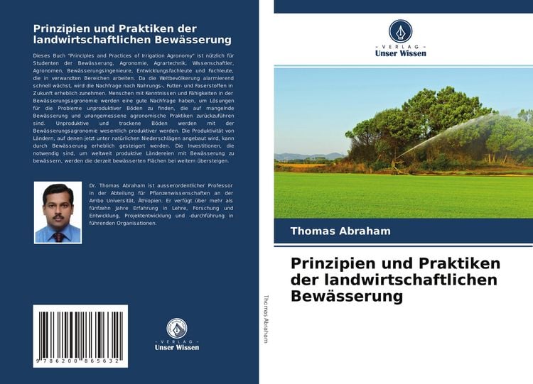 Produktbild: Prinzipien und Praktiken der landwirtschaftlichen Bew&auml;sserung