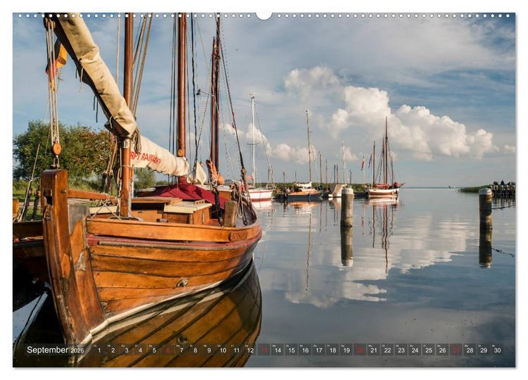 Produktbild: Ahrenshoop - Stimmungsbilder eines K&uuml;nstlerortes (hochwertiger Premium Wandkalender 2026 DIN A2 quer), Kunstdruck in Hochglanz