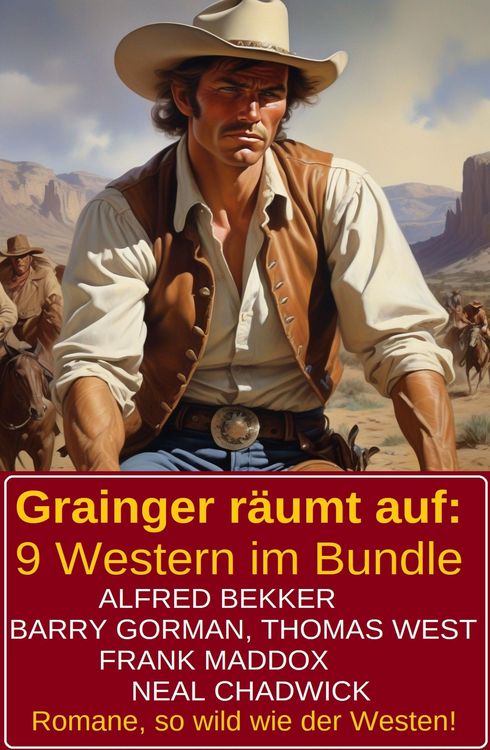 Produktbild: Grainger r&auml;umt auf: 9 Western im Bundle