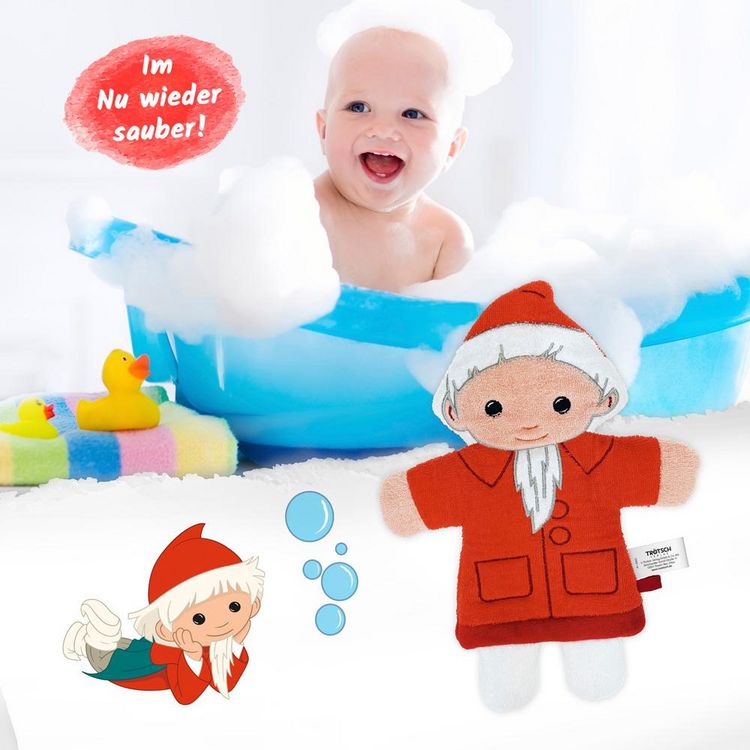 Produktbild: Tr&ouml;tsch Unser Sandm&auml;nnchen Waschhandschuh