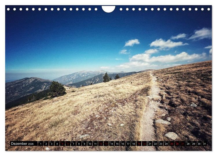 Produktbild: GR 10 Fernwanderweg durch die franz&ouml;sischen Pyren&auml;en (Wandkalender 2026 DIN A4 quer), CALVENDO Monatskalender