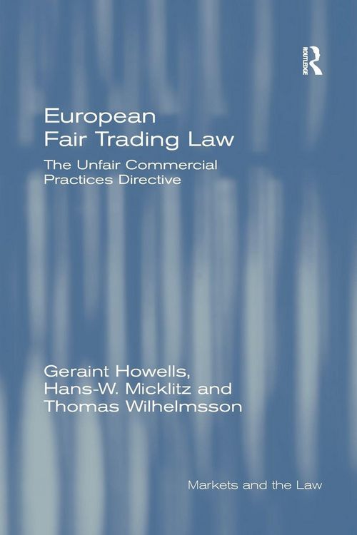 Produktbild: European Fair Trading Law