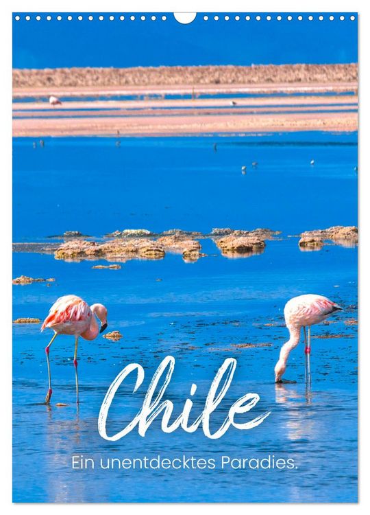 Produktbild: Chile - Ein unentdecktes Paradies. (Wandkalender 2026 DIN A3 hoch), CALVENDO Monatskalender