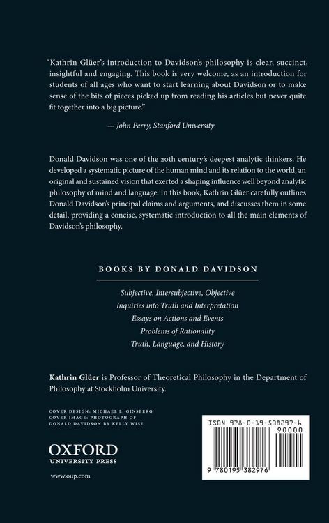 Produktbild: Donald Davidson
