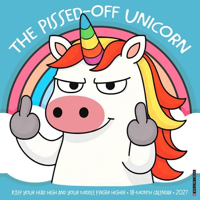 Produktbild: Pissed-Off Unicorns 2027 12 X 12 Wall Calendar