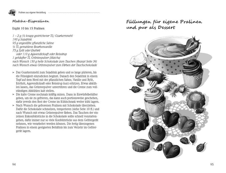 Produktbild: Vegane Pralinen und Konfekt